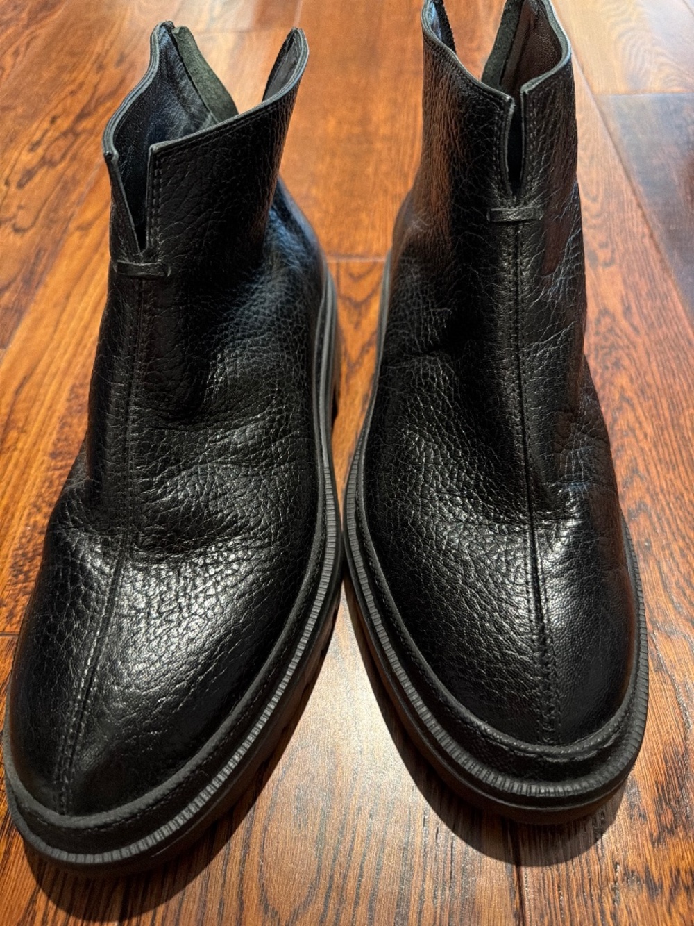 AGL Black Leather Ankle Boots – NWT Sze 9